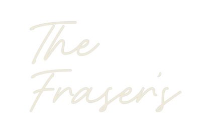 Custom Neon: The Fraser’s - neonaffair