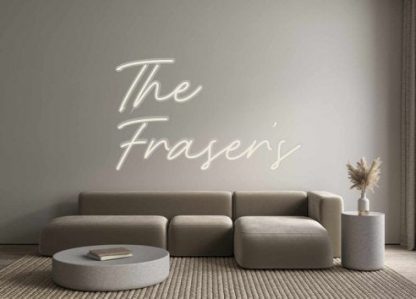 Custom Neon: The Fraser’s - neonaffair