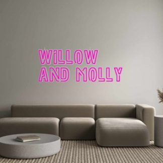 Custom Neon: willow and Mo... - neonaffair