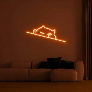 'Cute Cat' LED Neon Sign - neonaffair