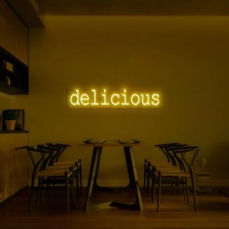 'Delicious' LED Neon Sign - neonaffair