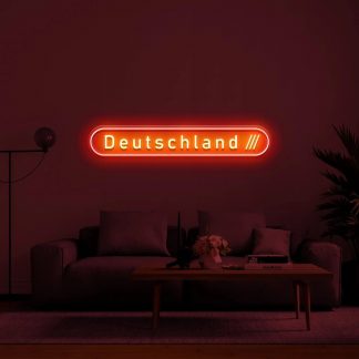 'Deutschland' LED Neon Sign - neonaffair