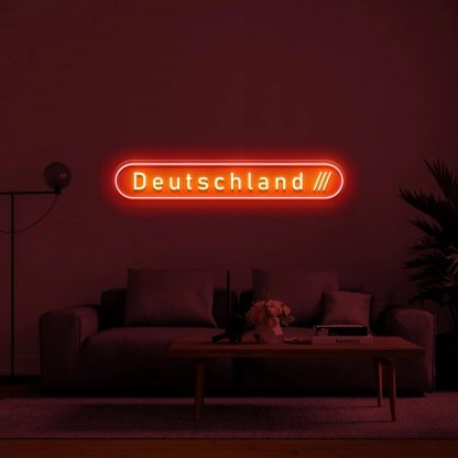 'Deutschland' LED Neon Sign - neonaffair