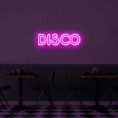 'Disco' LED Neon Sign - neonaffair