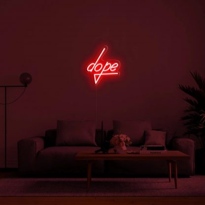 'Dope' LED Neon Sign - neonaffair