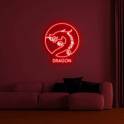 'Dragon' LED Neon Sign - neonaffair