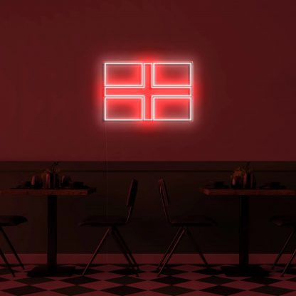 'England Flag' LED Neon Sign - neonaffair