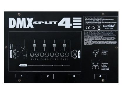 EUROLITE DMX Split 4 Splitter - neonaffair