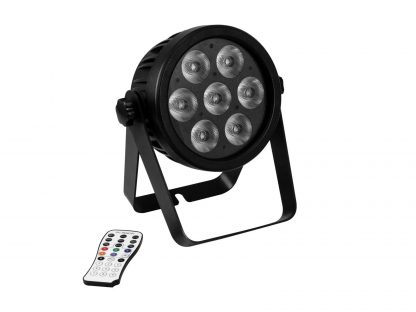 EUROLITE LED 7C-7 Silent Slim Spot - neonaffair