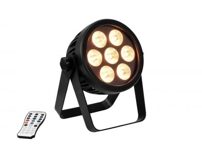 EUROLITE LED 7C-7 Silent Slim Spot - neonaffair