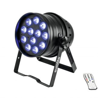 EUROLITE LED PAR-64 QCL 12x8W floor bl - neonaffair