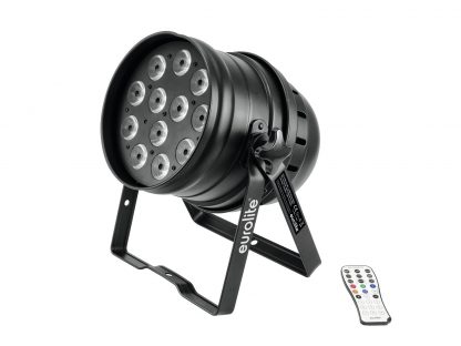 EUROLITE LED PAR-64 QCL 12x8W floor bl - neonaffair