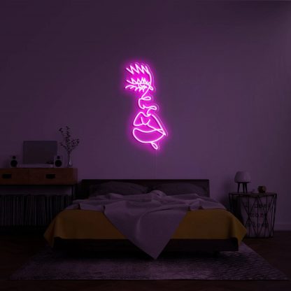 'Face' LED Neon Sign - neonaffair