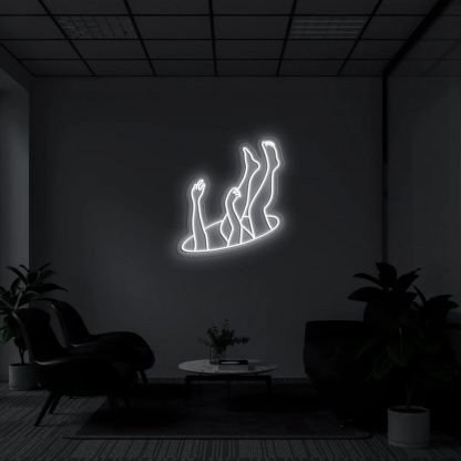 'Falling' Neon Sign - neonaffair