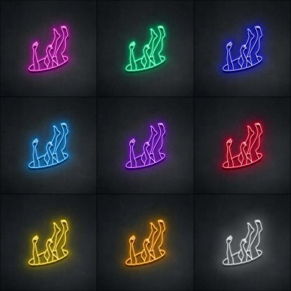 'Falling' Neon Sign - neonaffair