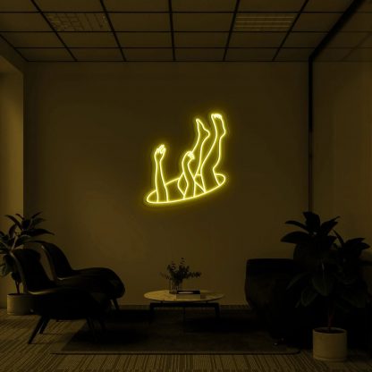 'Falling' Neon Sign - neonaffair