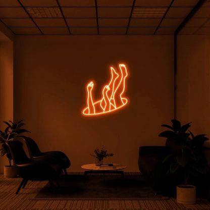 'Falling' Neon Sign - neonaffair