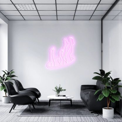 'Falling' Neon Sign - neonaffair