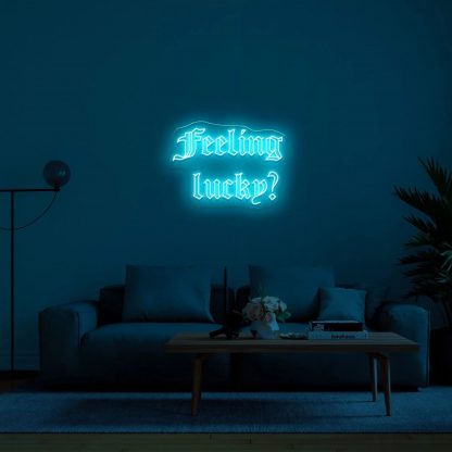 'Feeling Lucky' LED Neon Sign - neonaffair