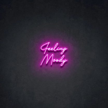 'Feeling Moody' Neon Sign - neonaffair