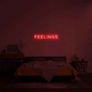 'Feelings' LED Neon Sign - neonaffair