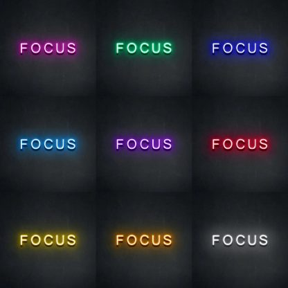 'FOCUS' Neon Sign - neonaffair