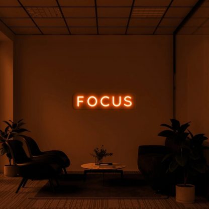 'FOCUS' Neon Sign - neonaffair