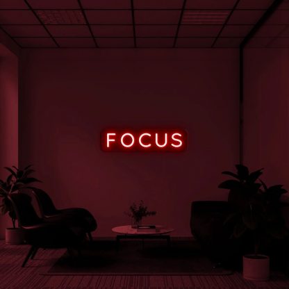 'FOCUS' Neon Sign - neonaffair