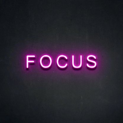 'FOCUS' Neon Sign - neonaffair