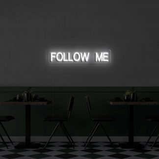 'Follow me' Neon Sign - neonaffair