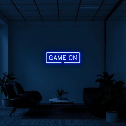 'Game On' LED Neon Sign - neonaffair