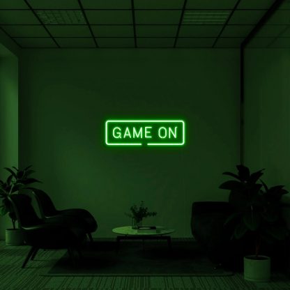 'Game On' LED Neon Sign - neonaffair