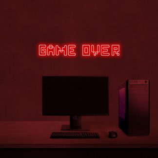 'Game over' Neon Sign - neonaffair