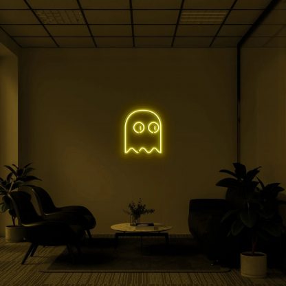 'Gamer Ghost' LED Neon Sign - neonaffair