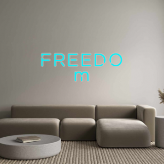 Custom Neon: FREEDO
m - neonaffair