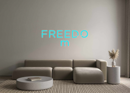 Custom Neon: FREEDO
m - neonaffair