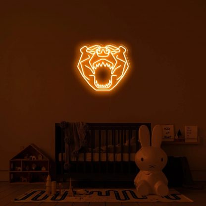 'Geometric Tiger' LED Neon Sign - neonaffair