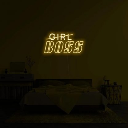 'Girl Boss' LED Neon Sign - neonaffair