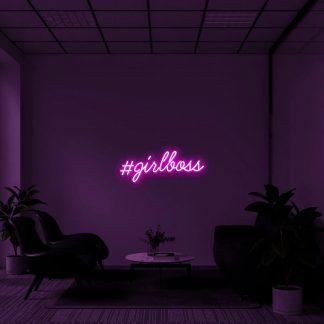 'Girlboss' LED Neon Sign - neonaffair