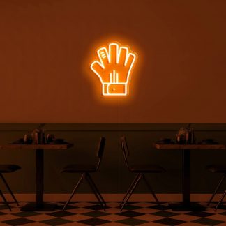 'Gloves' LED Neon Sign - neonaffair