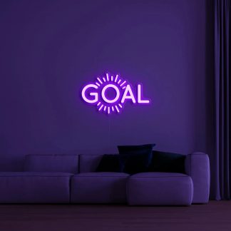 'Goal' LED Neon Sign - neonaffair