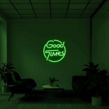 'Good times' LED Neon Sign - neonaffair