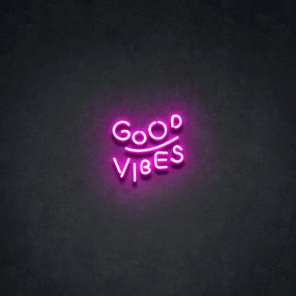 'Good Vibes' v2 Neon Sign - neonaffair