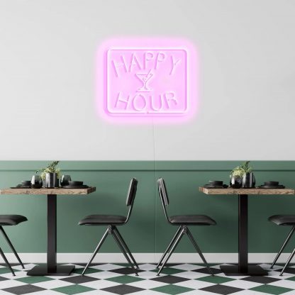 'Happy Hour' Neon Sign - neonaffair