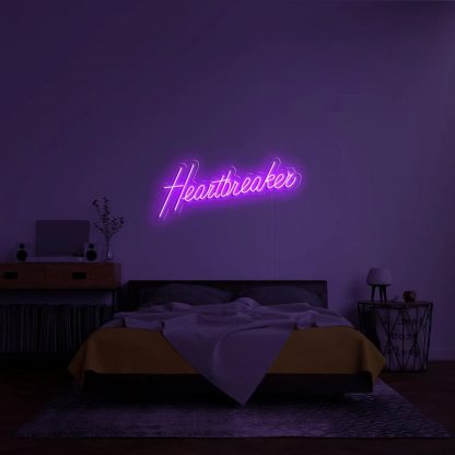 'Heartbreaker' LED Neon Sign - neonaffair