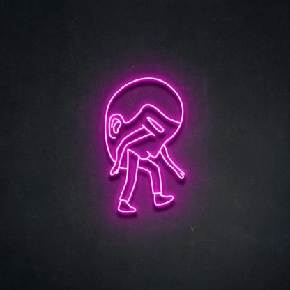 'Heavy Head' Neon Sign - neonaffair