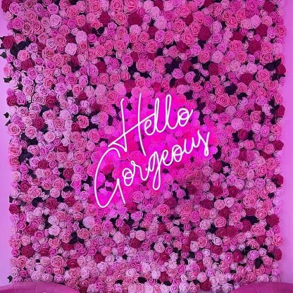 'Hello Gorgeous' LED Neon Sign - neonaffair