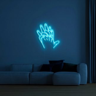 'Holding hands' LED Neon Sign - neonaffair