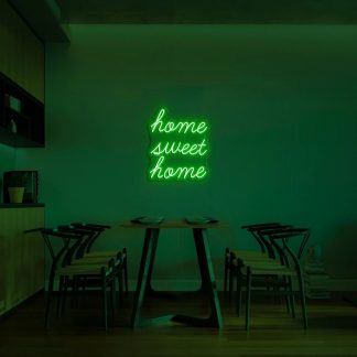 'Home sweet home' LED Neon Sign - neonaffair