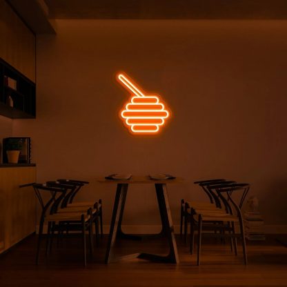 'Honey' LED Neon Sign - neonaffair